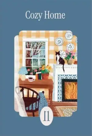 La Pauzin Cozy Home -minipalapeli, jossa on 99 palaa. Sen on kuvittanut Megan Shumway