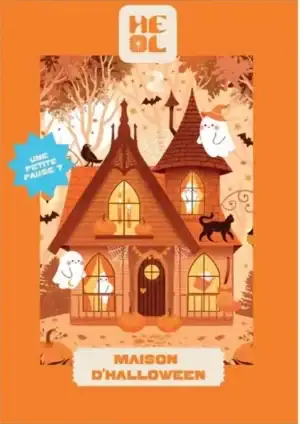 Heol Editions Halloween House -minipalapeli on Halloween-talo palapeli, jossa on 99 palaa.