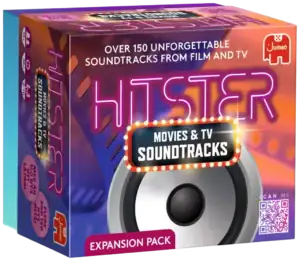 Hitster Soundtracks Nordic on suosittuun Hitster-musiikkipeliin lisäosa, musiikkivisa elokuvat