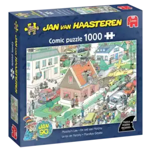 Jan van Haasteren Murphy's Law palapeli 1000 palaa ja kaikki voi mennä pieleen!