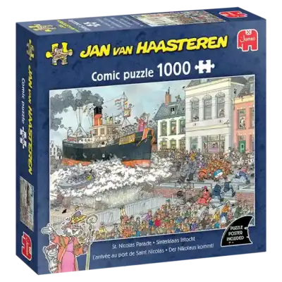 Jan van Haasteren St. Nicolas Parade palapeli 1000 palaa