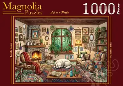 Magnolia Lovely Room -palapeli parissa vie sinut kauniisti sisustettuun huoneeseen