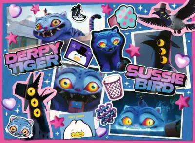 Ravensburger K-Pop Demon Hunters palapeli 300 XXL palaa palapeli