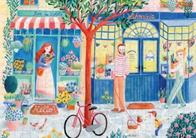Aparte Street of Pretty Things palapeli 500 palaa vie  sinut kauppakadulle