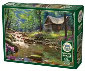 Cobble Hill Fishing Cabin palapeli 1000 palaa mökki palapeli