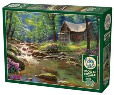 Cobble Hill Fishing Cabin palapeli 1000 palaa mökki palapeli