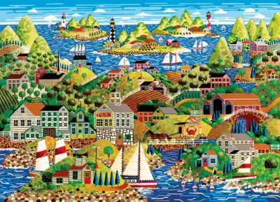 Cobble Hill Home From the Sea palapeli 1000 palaa - Image 2