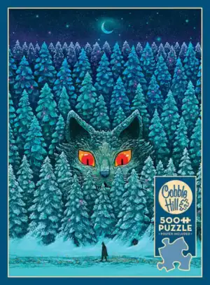 Cobble Hill Be Wary the Silent Night palapeli 500 palaa kuvitus Andy Kehoe