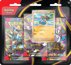 Pokémon TCG: ME5 Pitch Black - 3-pack blister