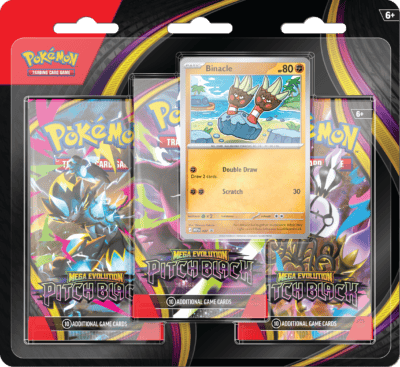 Pokémon TCG: ME5 Pitch Black - 3-pack blister