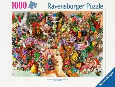 Ravensburger Puzzle Passion on näyttävä 1000 palan palapeli, Kuvitus Patrick Boyer