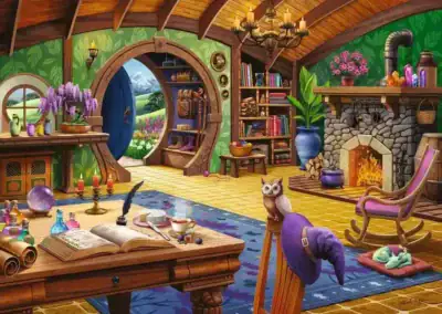 Ravensburger Charmed Cottage palapeli 1000 palaa - Image 2