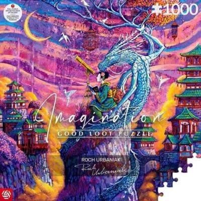 Good Loot Imagination Series Sakura i Ryu on puolalaisen kuvittajan Roch Urbaniakin luoma 1000 palan palapeli,