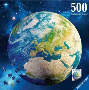 Ravensburger Circle of Colors: The Earth Maapallo palapeli 500 palaa pyöreä palapeli