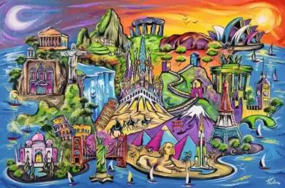 Ravensburger Isle of Sights palapeli 3000 palaa - Image 2