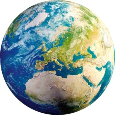 Ravensburger The Earth palapeli 500 palaa pyöreä - Image 2