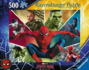 Ravensburger Spider-Man Brand New Day palapeli 500 palaa Hämähäkkimies palapeli