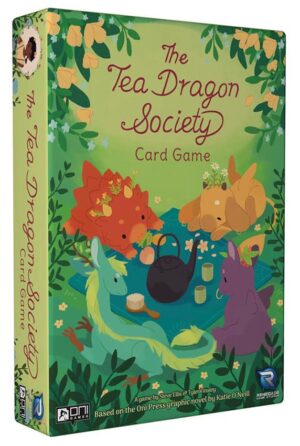 The Tea Dragon Society Card Game on Katie O'Neillin palkittuun Tea Dragon Society -sarjakuvaan perustuva englanninkielinen korttipeli 2–4 pelaajalle.
