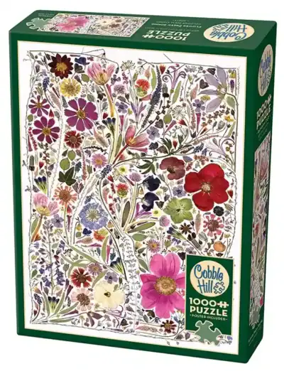 Cobble Hill Flower Press Spring palapeli 1000 palaa kukkapalapeli Flower Press Studio