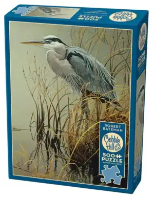 Cobble Hill Great Blue Heron palapeli 500 palaa on luontopalapeli, jossa upea hairaka lintupalapeli