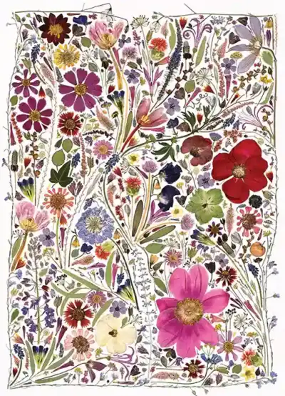 Cobble Hill Flower Press: Spring palapeli 1000 palaa - Image 2
