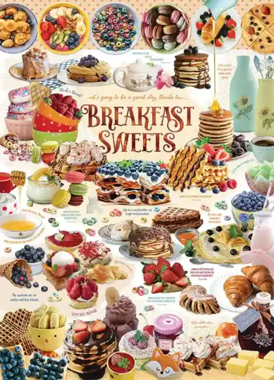 Cobble Hill Breakfast Sweets palapeli 1000 palaa - Image 2