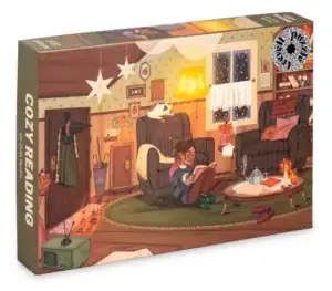 Trevell Cozy Reading palapeli 500 palaa, Kuvitus: Giulia Varetto
