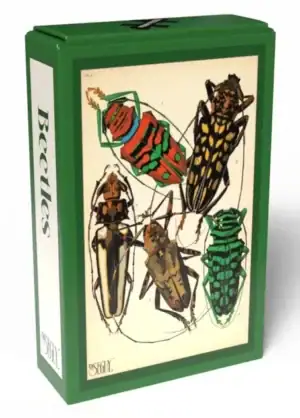 Beetles Vintage palapeli 99 palaa on tanskalaisen Penny Puzzlen koppakuoriaiset aiheinen minipalapeli. Pieni Harrastepuoti