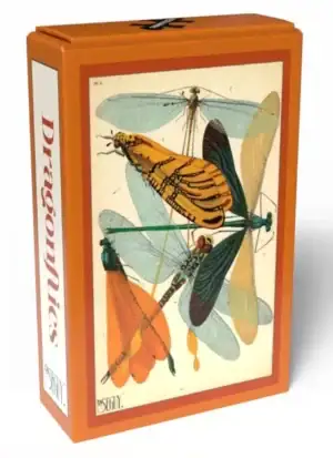 Dragonflies Vintage palapeli 99 palaa on tanskalaisen Penny Puzzlen sudenkorennot aiheinen minipalapeli
