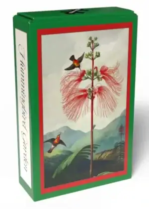 Hummingbird Garden Vintage palapeli 99 palaa on tanskalaisen Penny Puzzlen kolibrit aiheinen minipalapeli.
