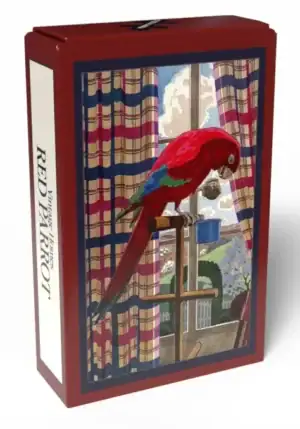Red Parrot palapeli 99 palaa on tanskalaisen Penny Puzzlen papukaija-aiheinen minipalapeli. Pieni Harrastepuoti