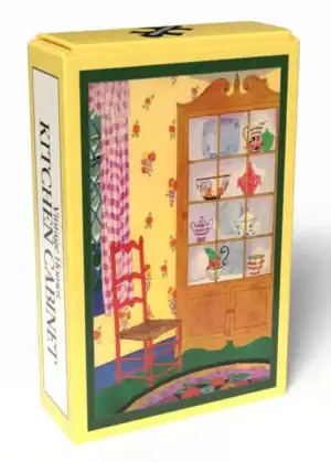 Vintage Homes Kitchen Cabinet palapeli 99 palaa on tanskalaisen Penny Puzzlen minipalapeli ja keittiöpalapeli.