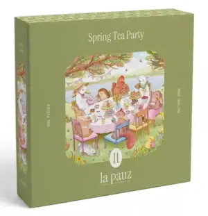 La Pauz Spring Tea Party palapeli 500 palaa vie luonnon keskelle.