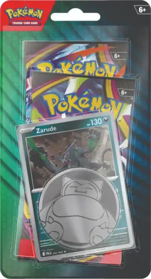 Pokémon TCG 2-Pack Blister Zarude boosteripakkaus, Zarude-promo-kortti
