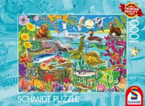 Schmidt Coastal World palapeli 1000 palaa