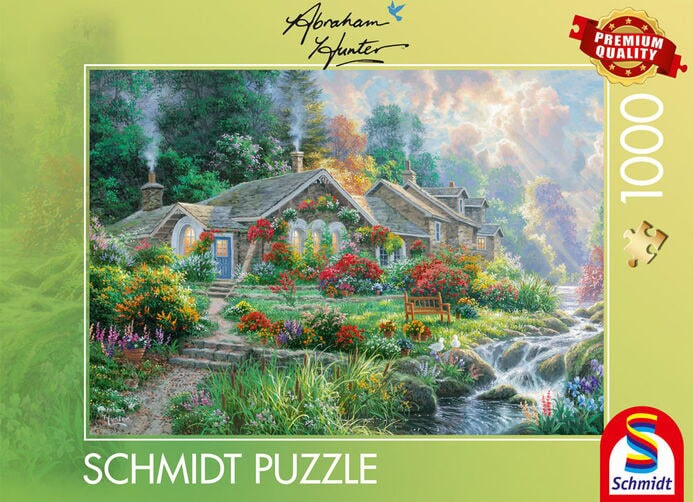 Schmidt Meadow Glow palapeli 1000 palaa maisemapalapeli Abraham Hunter