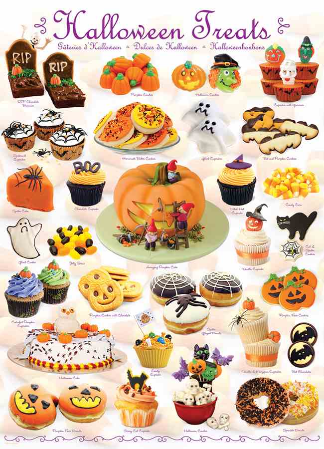 Eurographics Halloween Treats palapeli 1000 palaa