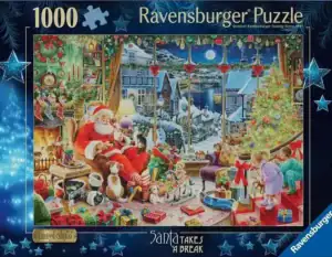 Ravensburger Christmas Limited Edition No. 30: Santa Takes a Break palapeli 1000 palaa