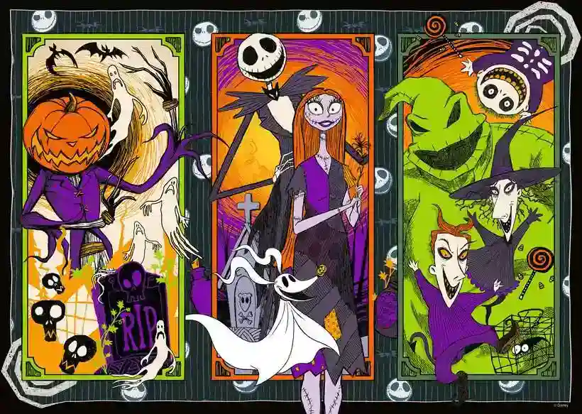 Ravensburger nightmare before Christmas palapeli 1000 palaa