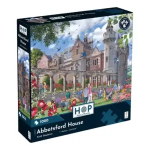 House of Puzzles Abbotsford House palapeli 1000 palaa Keith Stapletonin kuvittama