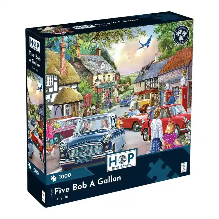 House of Puzzles Five Bob a Gallon palapeli 1000 palaa