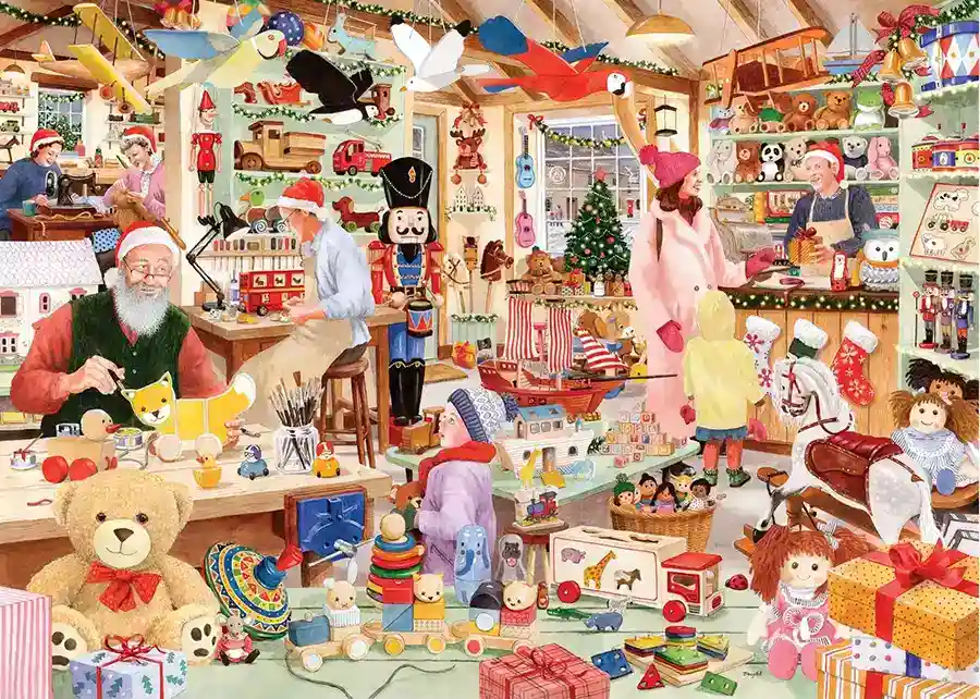 House of Puzzles Toymaker's Workshop palapeli 1000 palaa - Image 2