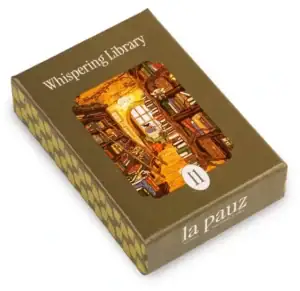 La Pauz Whispering Library palapeli 99 palaa, Hanna Wainion kuvitus