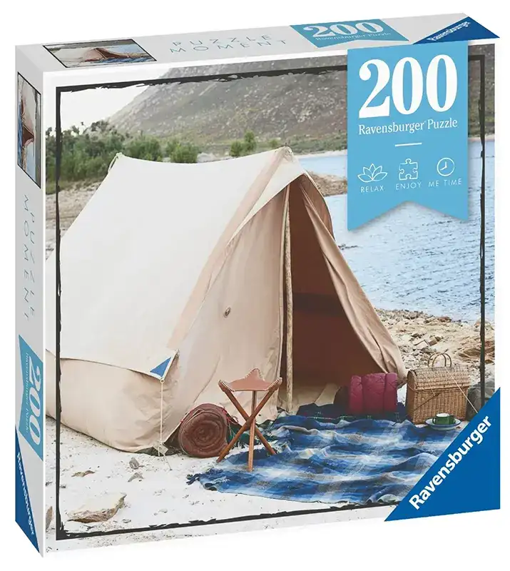 Ravensburger Camping palapeli 200 palaa