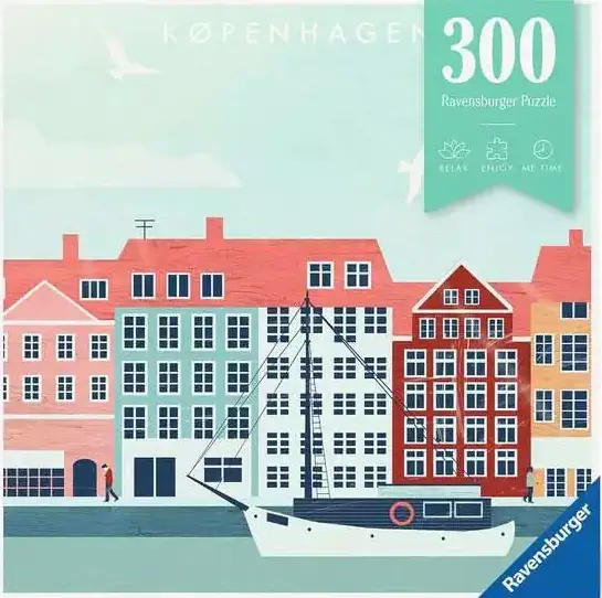 Ravensburger Copenhagen palapeli 300 palaa