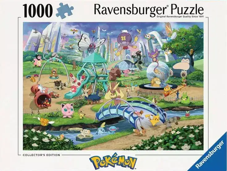Ravensburger Pokémon Eevee in the Park palapeli 1000 palaa