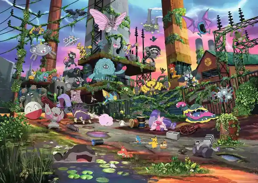 Ravensburger Pokémon Jolteon palapeli 1000 palaa - Image 2
