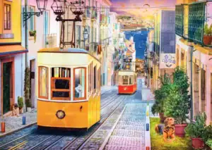 Trefl Holiday in Portugal palapeli 1000 palaa portugali palapeli aikuisille