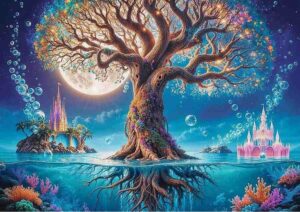 Trefl Premium Plus: Magic Tree palapeli 500 palaa