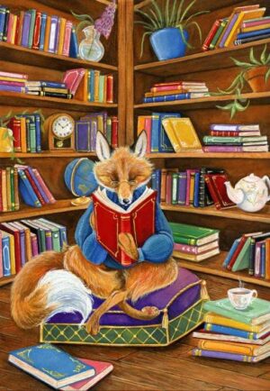 Alipson Puzzle Intellectual Fox palapeli 1000 palaa kettu palapeli aikuisille